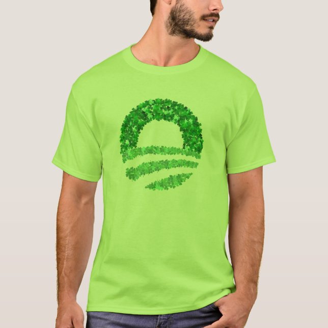 T-shirt de jour d'Obama St Patrick (Devant)