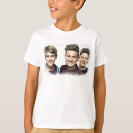 T-shirt de JTR Hanes ComfortBlend® EcoSmart, blanc