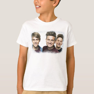 T-shirt de JTR Hanes ComfortBlend® EcoSmart, blanc