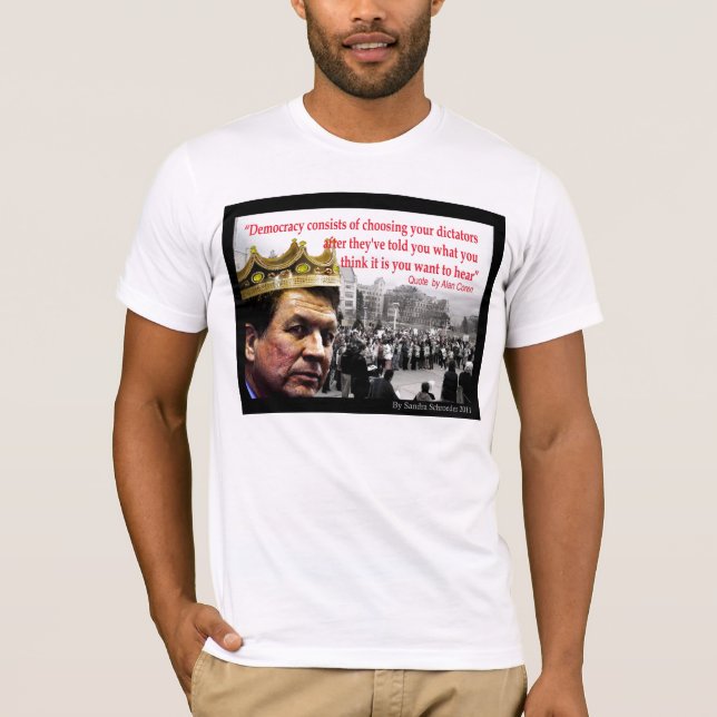 T-shirt de Kasick avec la citation (Devant)