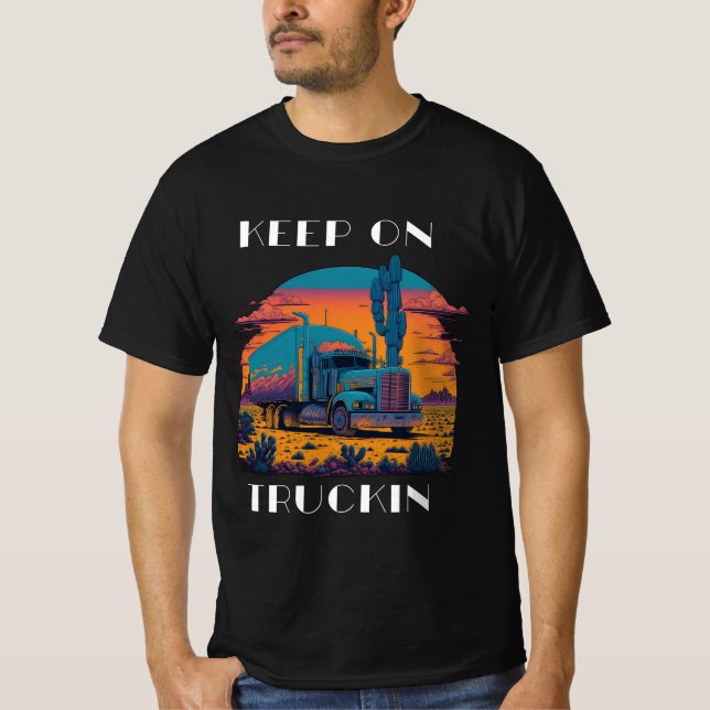 T-shirt de Keep on Truckin (Devant)