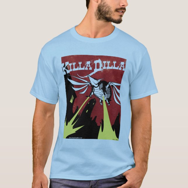 T-shirt de Killa Dilla LazerBeam (Devant)