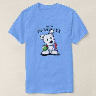 T-Shirt de KiniArt Westie Playmate