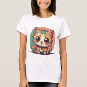 T-Shirt de Kitten Whimsical - Correctement Adorabl
