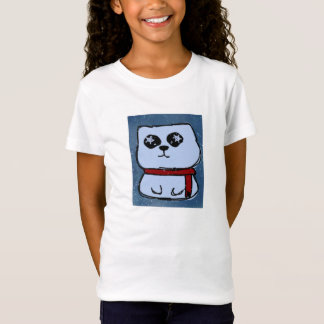 T-shirt de Kitty de flocon de neige