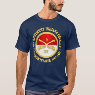 T-shirt de la 6e Cavalerie Indiana