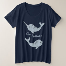 T-shirt de la baleine de Narwhal