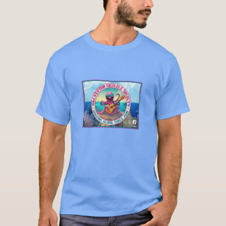 T-shirt de la bannière Octopus de l'homme Galvesto