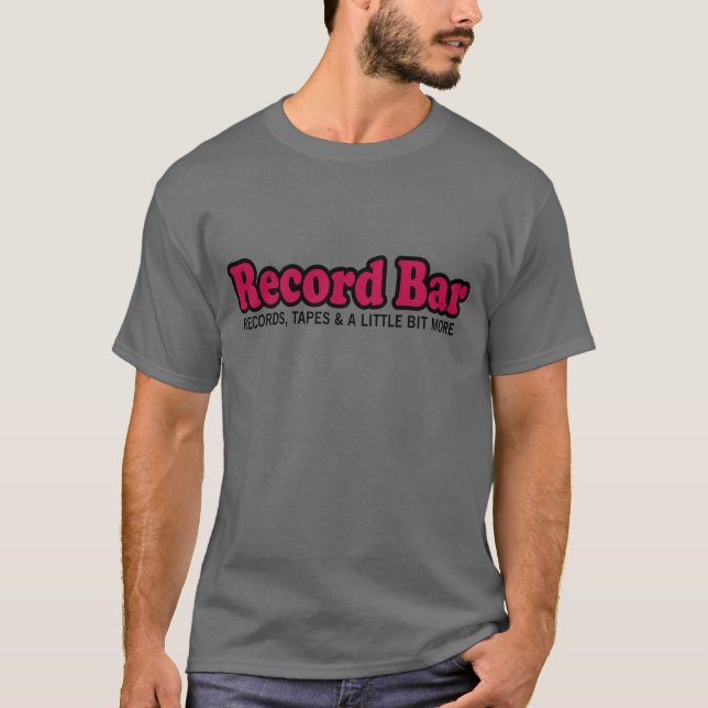 T-shirt de la Barre de disques (Devant)