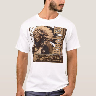 T-shirt de la bataille de Little Bighorn de Black 