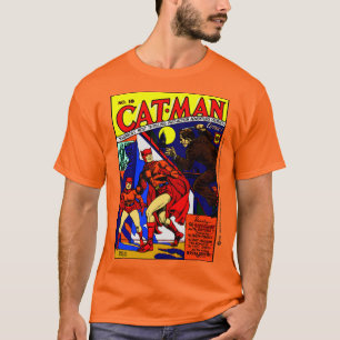 T-shirt de la BD Cat-Man des années 40