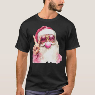 T-shirt de la bulle de Noël Retro Père Noël