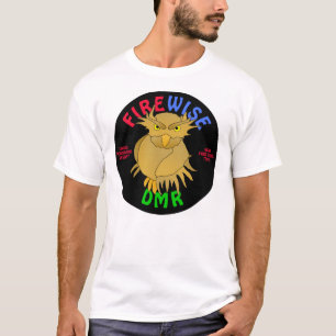 T-shirt de la Chouette à feu DMR (arrière - plan