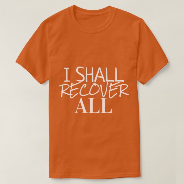 T-shirt de la collection de cadeaux de foi (Design devant)