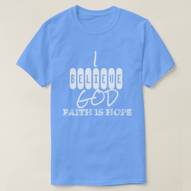 T-shirt de la collection de cadeaux de foi (Design devant)