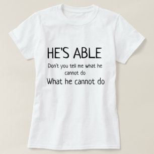 T-shirt de la collection de cadeaux de foi