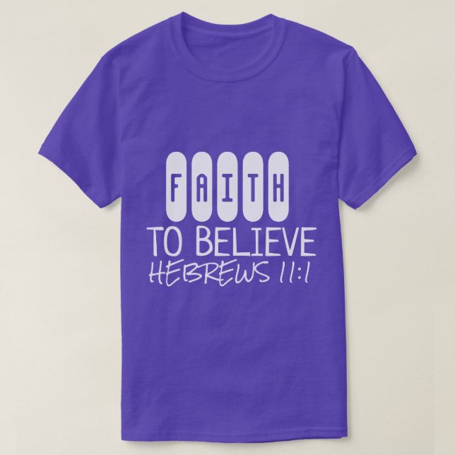 T-shirt de la collection de cadeaux de foi (Design devant)
