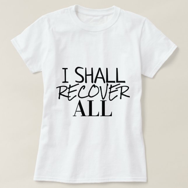 T-shirt de la collection de cadeaux de foi (Design devant)