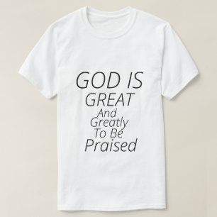 T-shirt de la collection de cadeaux de foi