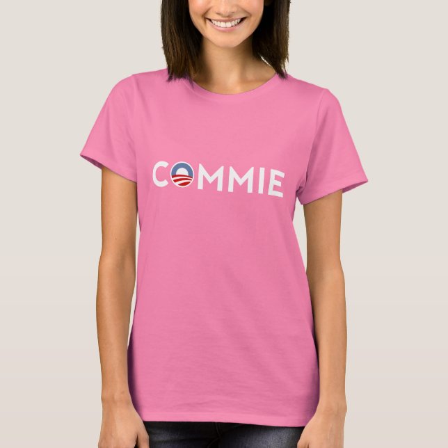 T-shirt de la commission anti-Obama (Devant)