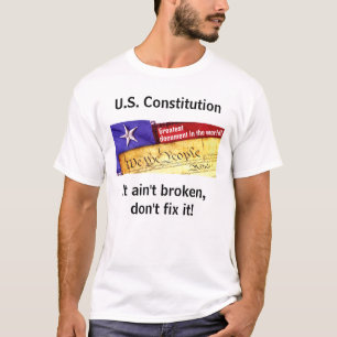 T-shirt de la constitution américaine