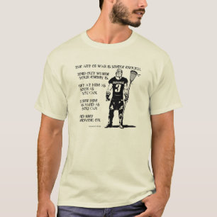 T-shirt de la défense Quote2 de lacrosse