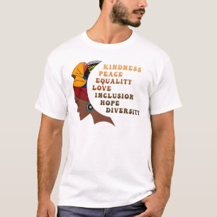 T-shirt de la diversité de gentillesse