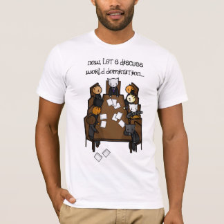 T-shirt de la domination du chat