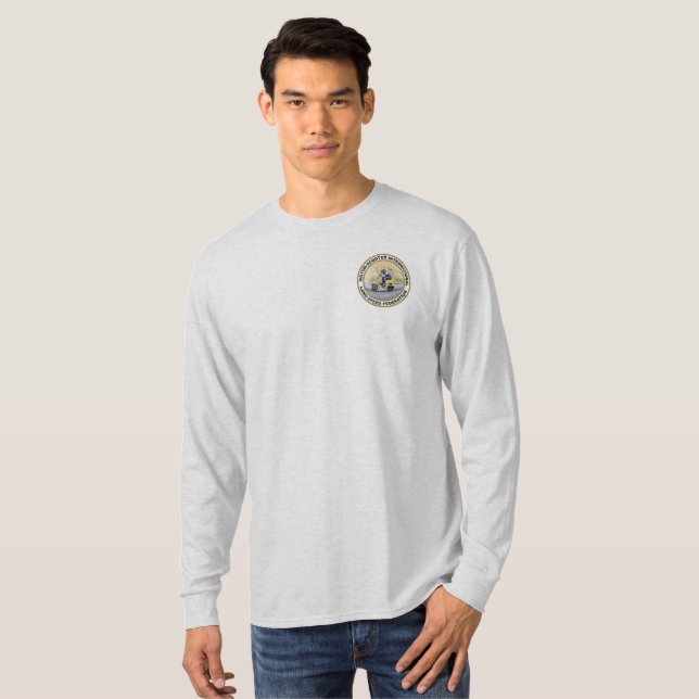 T-shirt de la douille des hommes de Grand prix de (Devant entier)