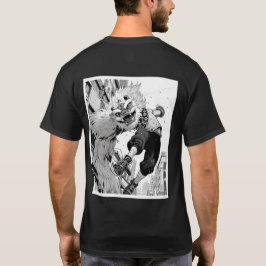T-shirt de la fête de la danse du lion