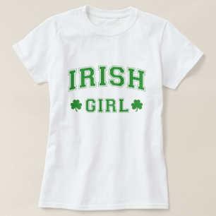 T-shirt de la fête de la fille irlandaise St. Pat