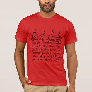 T-Shirt de la Fête de l'Indépendance