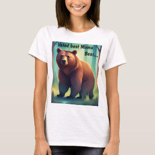 T-shirt de la Fête des mères du "Meilleur ours de 