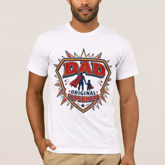 T-shirt de la Fête des Pères : Papa le Super-héros
