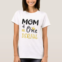 T-shirt de la fête drôle du 1er anniversaire de MR
