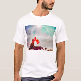 T-Shirt de la Fête du Canada avec Kevin