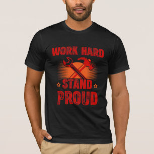 T-shirt de la fête du Travail « Travaille dur, soi