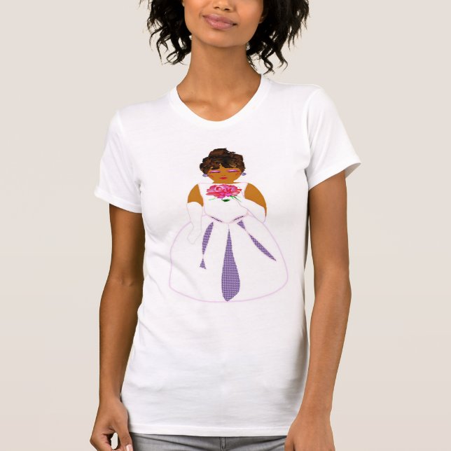 T-Shirt de la fête nuptiale II "Matron d'honneur" (Devant)