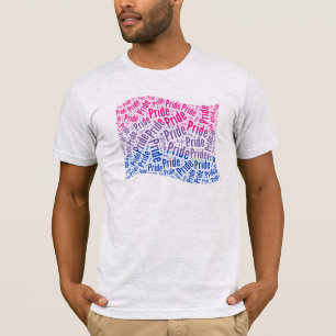 T-shirt de la fierté bisexuelle