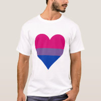 T-shirt de la fierté de la bisexualité
