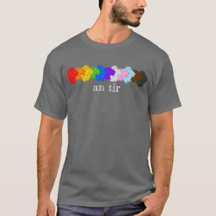 T-shirt de la Fierté de Progrès Tir