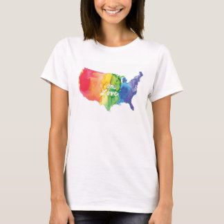 T-shirt de la Fierté féminine "One Love"