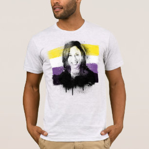 T-shirt de la Fierté non binaire Kamala Harris
