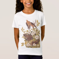 T-shirt de la fille Carolina Turtle Dove