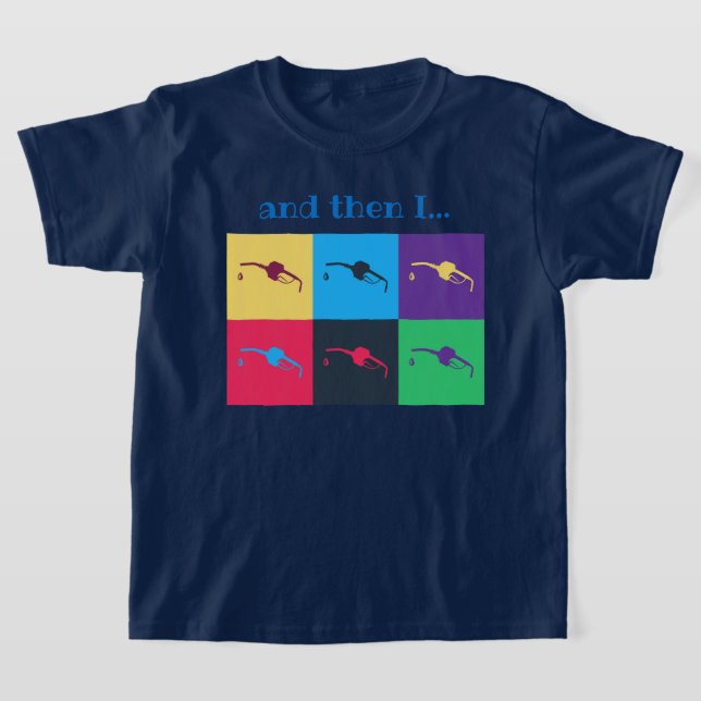 T-shirt de la fille CISV Austin "Gasolina" Energiz (Poser)