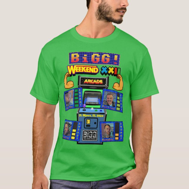 T-shirt de la fin de semaine de BiGG XXII (Devant)