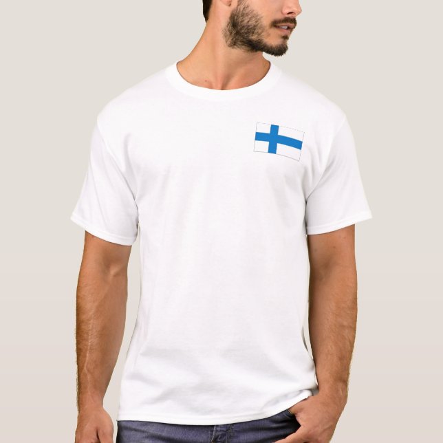 T-shirt de la Finlande SISU (Devant)