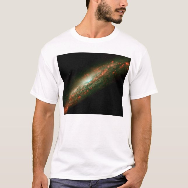 T-shirt de la galaxie NGC 3079 (Devant)