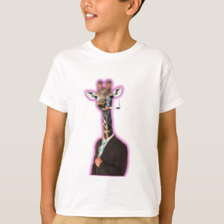 T-shirt de la Giraffe de base pour enfants