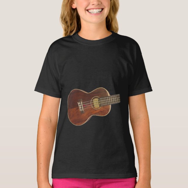 T-shirt de la guitare aérienne Ukulele (Devant)